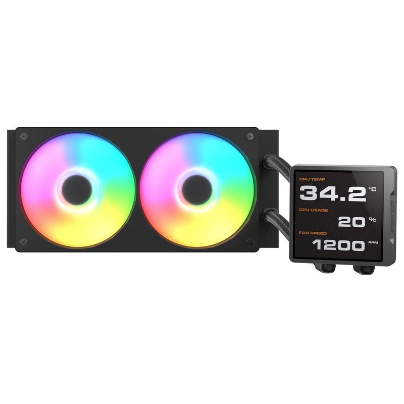 Cougar Refrigeracion Liquida CPU Poseidon Vimek Pro 240,ARGB, Black CGR-PSDVPRGB-B-24
