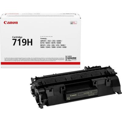 Canon Toner 719 H Black 6400 Paginas LBP6300 LBP6650 MF5840DN MF5880DN — image 1