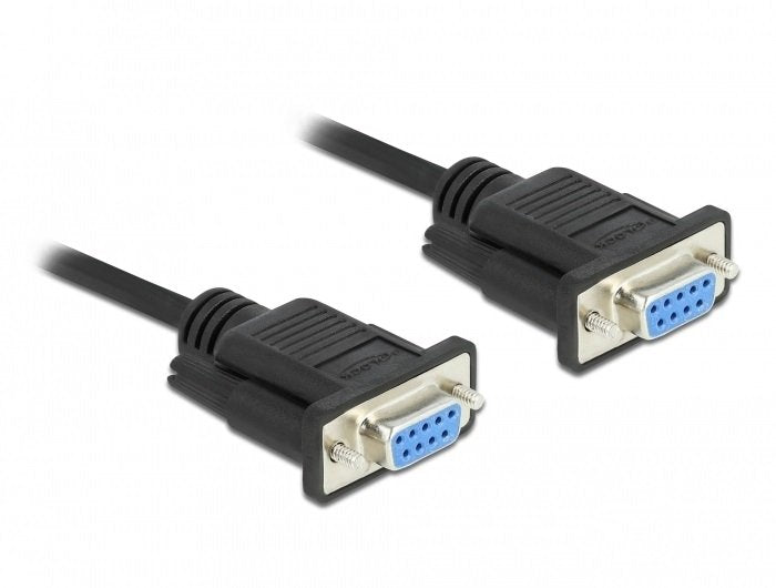 Delock 87788 Cable Serie Black dB-9