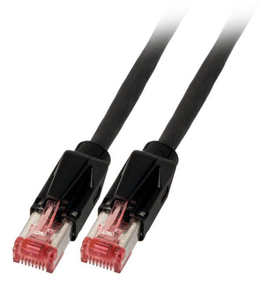 Efb RJ45 Network Cable CAT.6A S FTP Lszh Dtwyler 7702 TM21 Black 1M — image 1