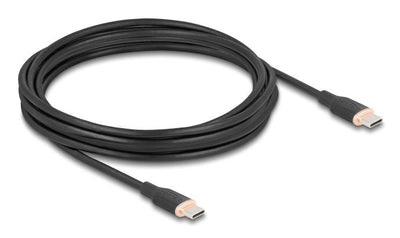 Delock USB 2.0 USB Cable Typ-c St PD 3.0 60W 4M Black — image 1