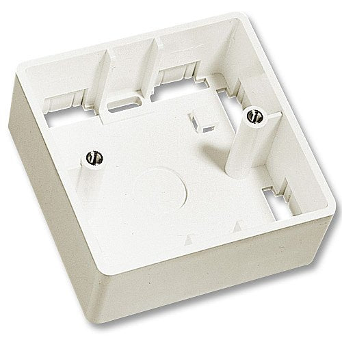 Lindy Caja De Pared Surface 1 Elemento Uk 86X86X47 Mm Blanco