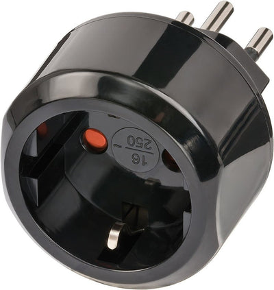 Brennenstuhl 1508642 Adapter Plug Eléctrico Type J (ch) Black — image 1