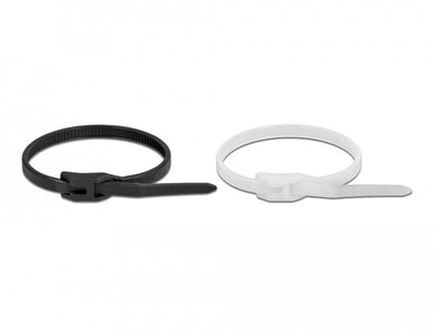 Delock 19474 Presilla Brida Input Paralela Poliimida Black Transparent 100 Pieces — image 1