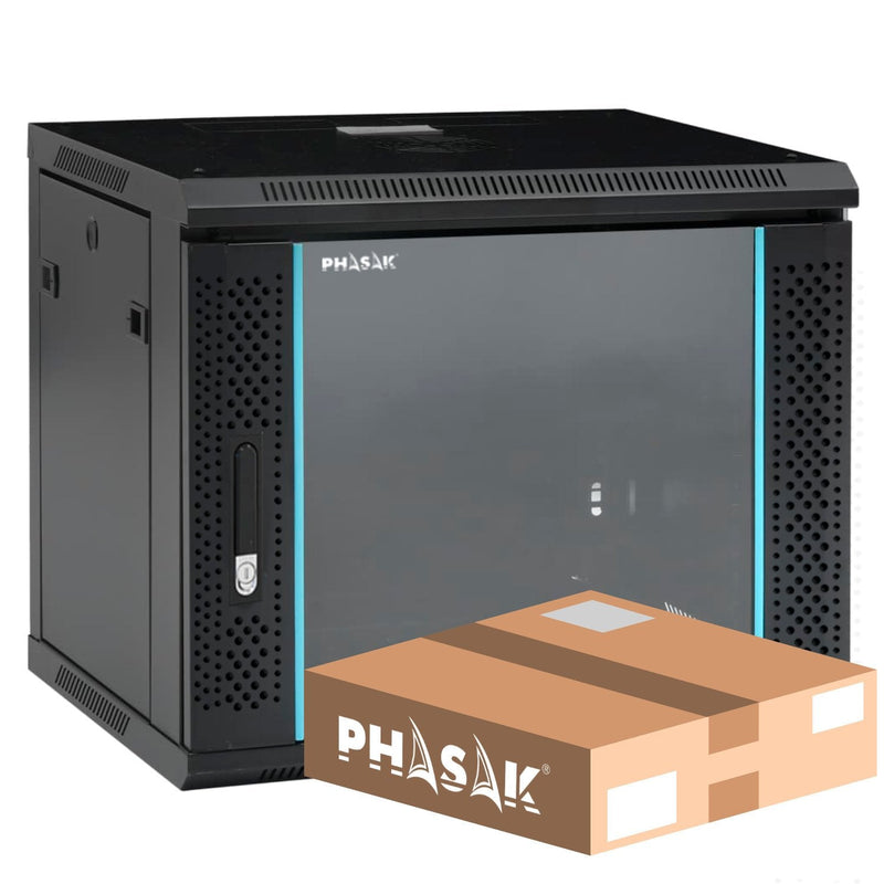 Phasak Cabinet Rack Mural Desmontado Pho 2109D 19' Height 9U