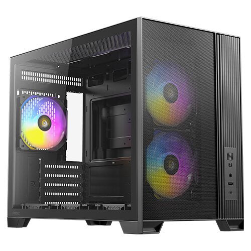 Antec PC Case Flux M MATX Black