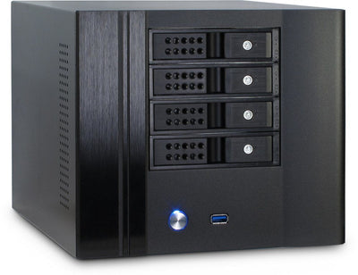 PC Case Inter-tech Mini ITX Ipc SC-4004 USB Black — image 1