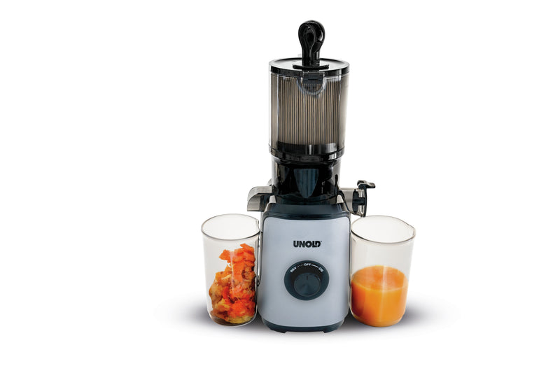 Juicer Sam Slow Desollosado, Silver/Black 200 Watts Recipiente Jugo 1 Litro 78275