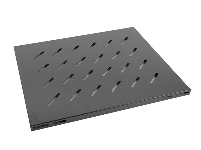 Lanberg Tray Fixed AK-1003-B Cabinet Rack 19\1 1U 465X500MM Up To 20KG Charging Black