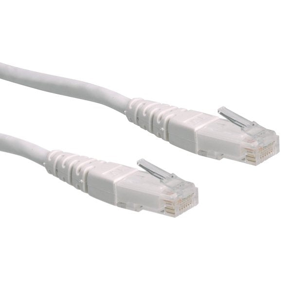 Roline Cable Network KAT.6 Class And UTP White 1M