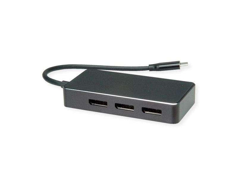 Value Multi-display Adapter USB Type-c - 3X Dp, Multi-stream 4K