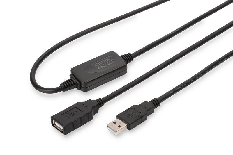 Digitus USB Cable 2.0 Am/Ah Amplificado 10M