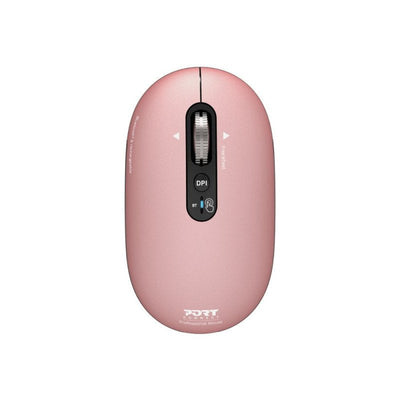 Port Connect Wireless & Bluetooth Rechargeable Pure Mac Mouse, Copper Rose — image 1