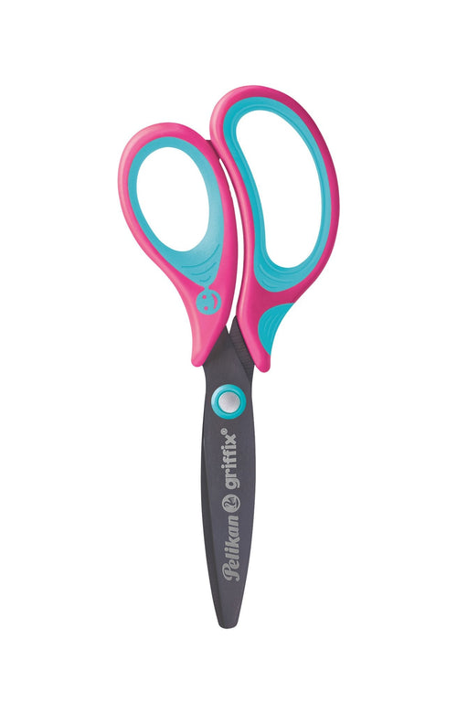 Pelikan Tijera Griffix Universal Corte Recto Blue Pink — image 1