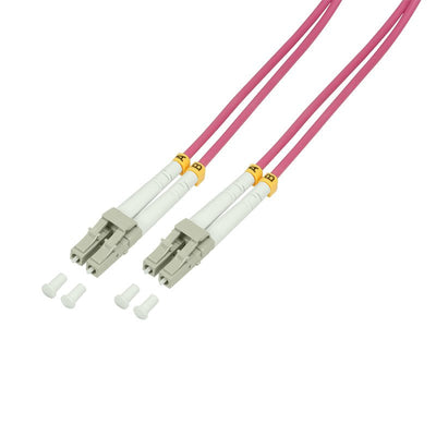 Logilink Cable Fibre Optic 5M OM4 Lc-lc 50/125 Multimode — image 1