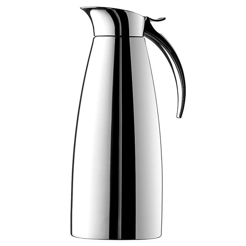 Emsa Thermos Eleganza - Jarra, 0,6 L, Steel Inoxidable