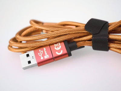 Smrter Hydra Ultra 5IN1 Nylon-cable Charging 120CM, Orange Retail — image 1