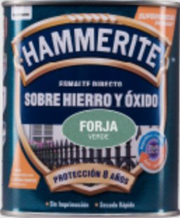 Hammerite Esmalte Metallic Forja Grey Oscuro 0.750L 5093211