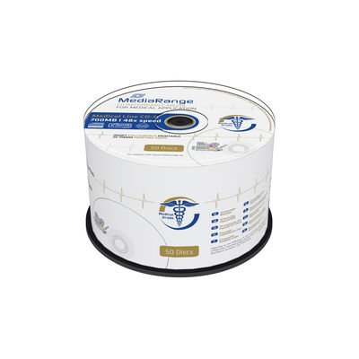 Mediarange Medical Line Cd-r 700MB/80MIN 48X Speed Box 50 — image 1