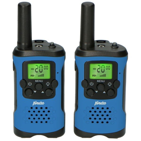 Alecto FR-115BW Walkie-talkie-set, Blue Black