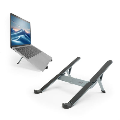 Foldable Laptop Stand, Aluminium — image 1