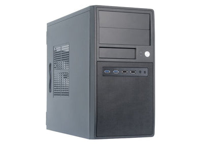 Chieftec PC Case CT-04B-OP, Black — image 1