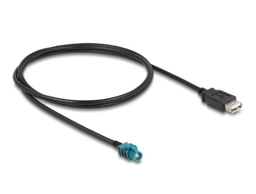 Delock Cable Hsd Z Connector Female a USB 2.0 Type a Connector Female 1M — image 1