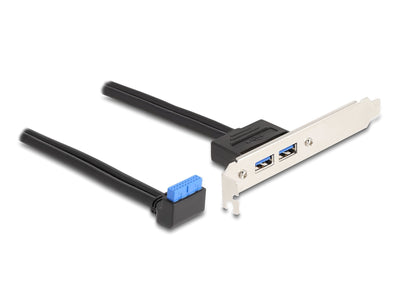 Delock 83015 Stand 1 X Connector USB 5Gbps a 2 X USB 5Gbps Tipo-a Female 50CM — image 1