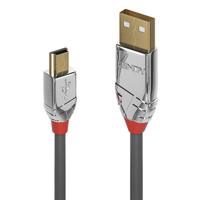 Lindy USB 2.0 Cable Typ a/Mini-b Cromo Line M/M 2M — image 1