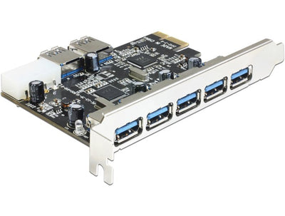 Delock Card Pci Express 5 X Externos + 2 X Internos USB 3.0 — image 1