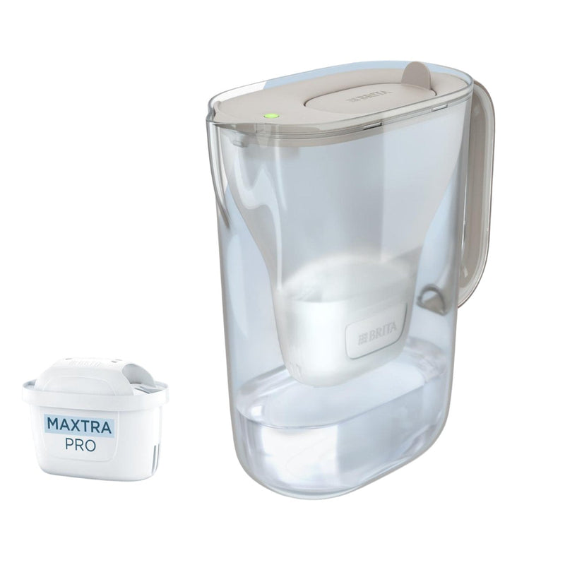 Brita Style Essential Filter Water Jarra 2,4 L Arena, Transparent