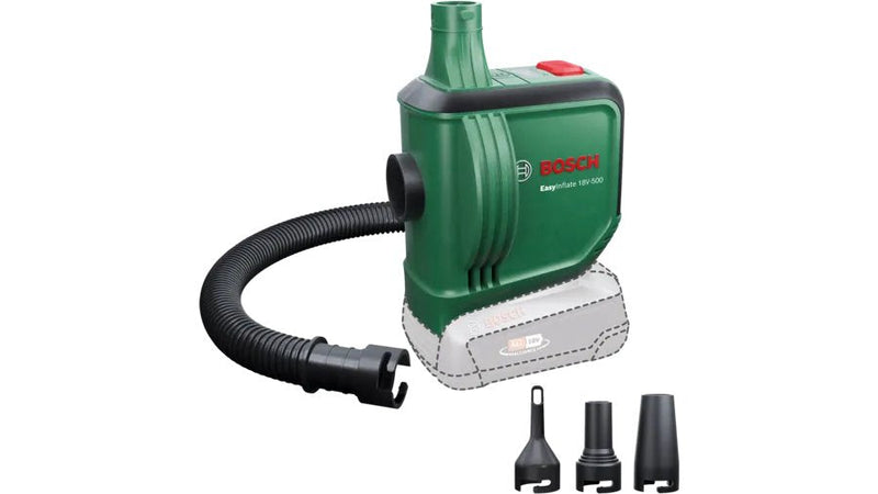 Bosch Bomba Air Inalámbrico Easyinflate 18V-500 Solo cuerpo 18VOLT Verde/Negro Sin Batería Ni Cargador Power For