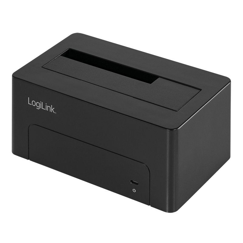 Logilink QP0027 Dockingstation 2,5 + 3,5 SATA HDD/SSD Type-c Black