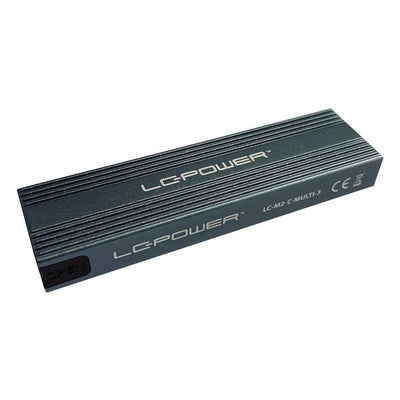 Lc-power External Enclosure SSD M,2 LC-M2-C-MULTI-3 USB3,2M,(NVMe & Sata) — image 1