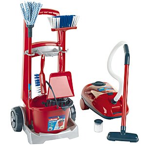 Theo Klein Toy 6742 Carro Cleaning Includes Broom Mop Bucket And Más — image 1