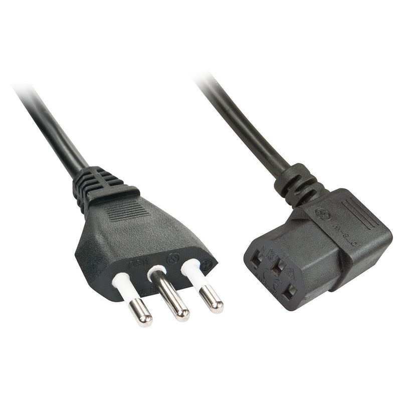 Lindy 30346 Cable Power Black 2M C13 Acoplador