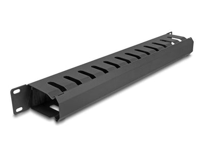 Delock 67069 Panel Organisation Cables 19? With Brush And 2 Aberturas 1U Black — image 1