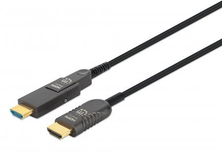 Manhattan Cable Optico HDMI a Micro-hdmi 4K 50M Black