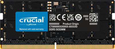 Crucial Memory SODIMM DDR5 16GB PC5-38400 4800MHZ CL40 1.1V CT16G48C40S5 — image 1