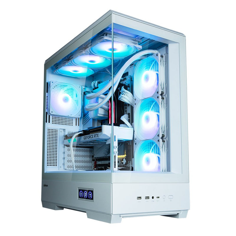 PC Case Obudowa P50 Ds White Mid-tower 4X ARGB Fans