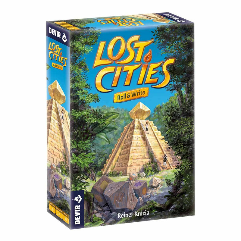 Set Of Desk Lost Cities Roll & Write