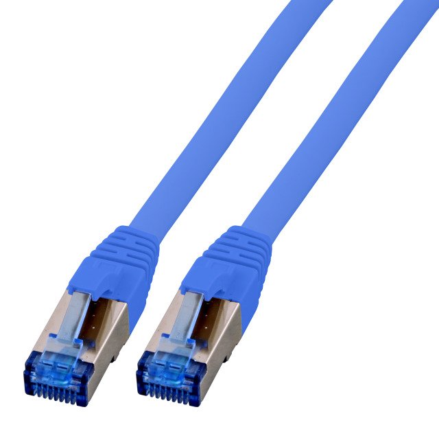 Cable Efb RJ45 Network S FTP, CAT.6A, CAT.7 Tpe SUPERFLEX,0.5M, Bl