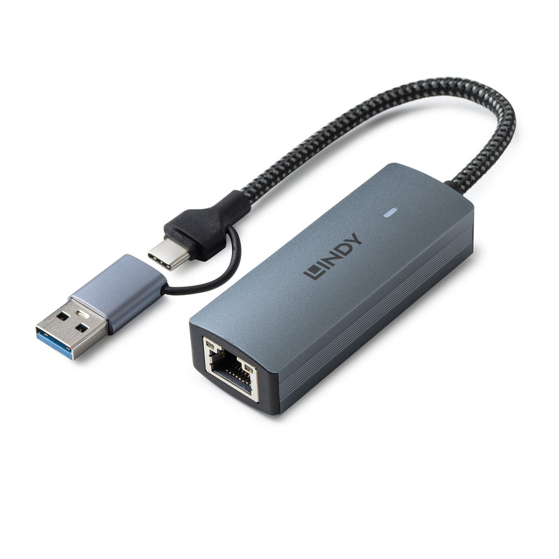 Lindy Hub 43415 Interfaz USB 3.2 Gen 2 (3.1 Gen 2) Type-c 5000 Mbit/S Grey