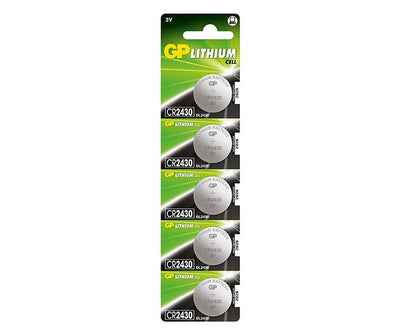 Lithium Button Cell CR2430 - Lithium CR2430, Single-use - Battery, CR2430, Lithium-manganese Dioxide [LIMNO2], — image 1