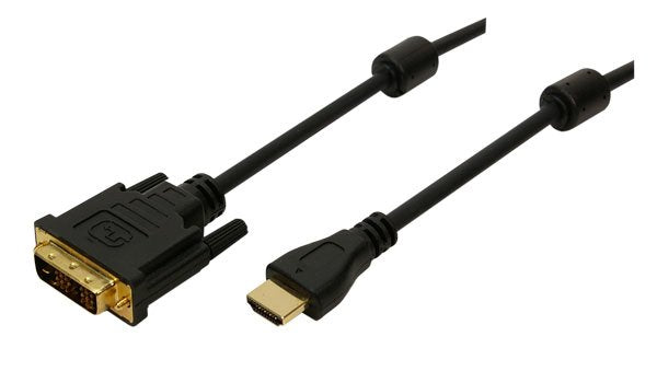 Logilink HDMI Cable a DVI-d 18 + 1 5M Black CH0015