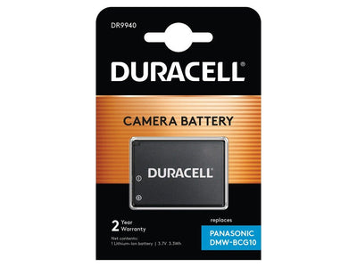 Duracell Digital Camera Battery 3.7V 890MAH Replaces Panasonic DMW-BCG10 DR9940 — image 1