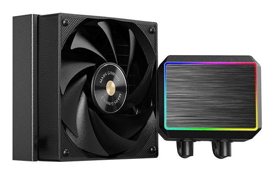 Mars Gaming Refrigeracion Liquida Ml-proii 120 Black 120MM / 1X Fan / 800-2000 Rpm / PWM 4 Pin / Tdp 300W