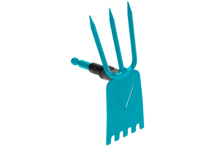 Gardena 3219-20AZADA Binadora Combisystem 3 Puntas With Shovel Recta Anchura 9CM