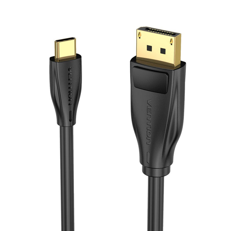 Vention Cable Converter Cgybf USB Type-c Male DisplayPort Male 1M Black