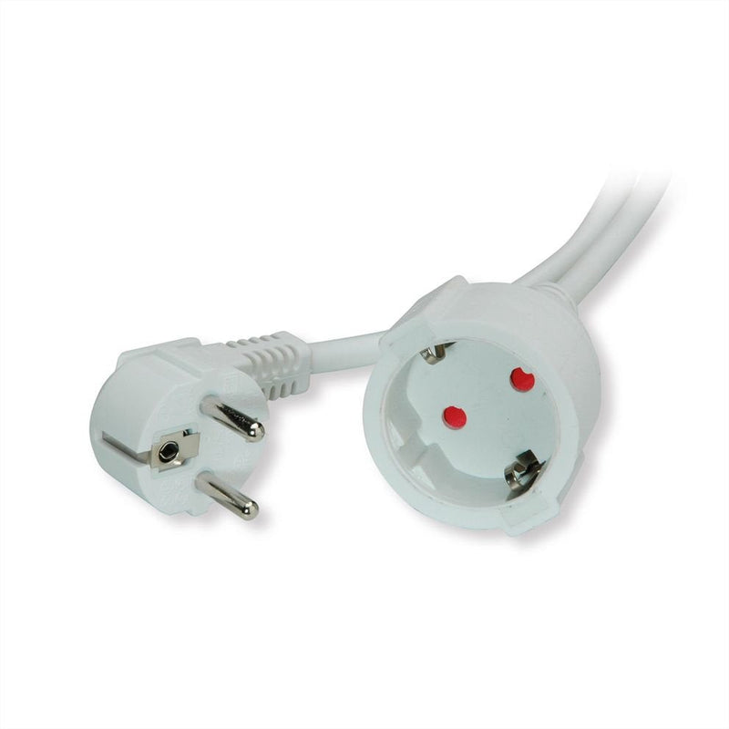 Value Contact Protection Alargador Cable 230VAC, White 3M
